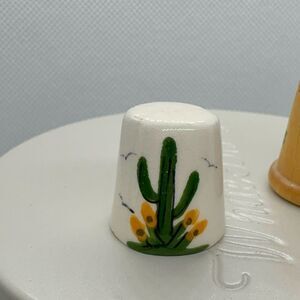 Vintage Arizona Collectible Souvenir Thimbles